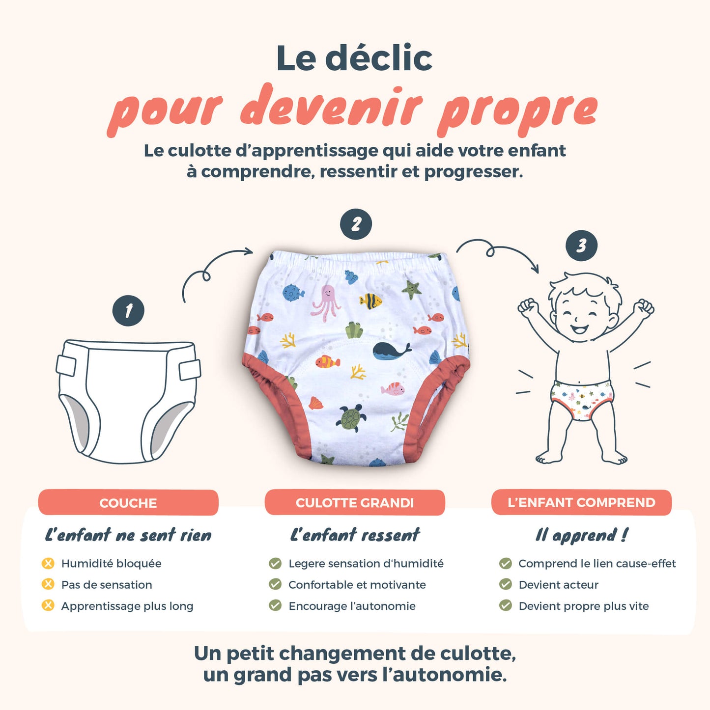Culottes d'apprentissages